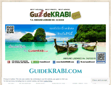 Tablet Screenshot of guidekrabi.com